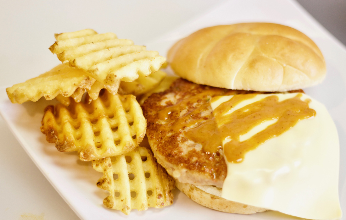 Chicken Cheese Burger Web